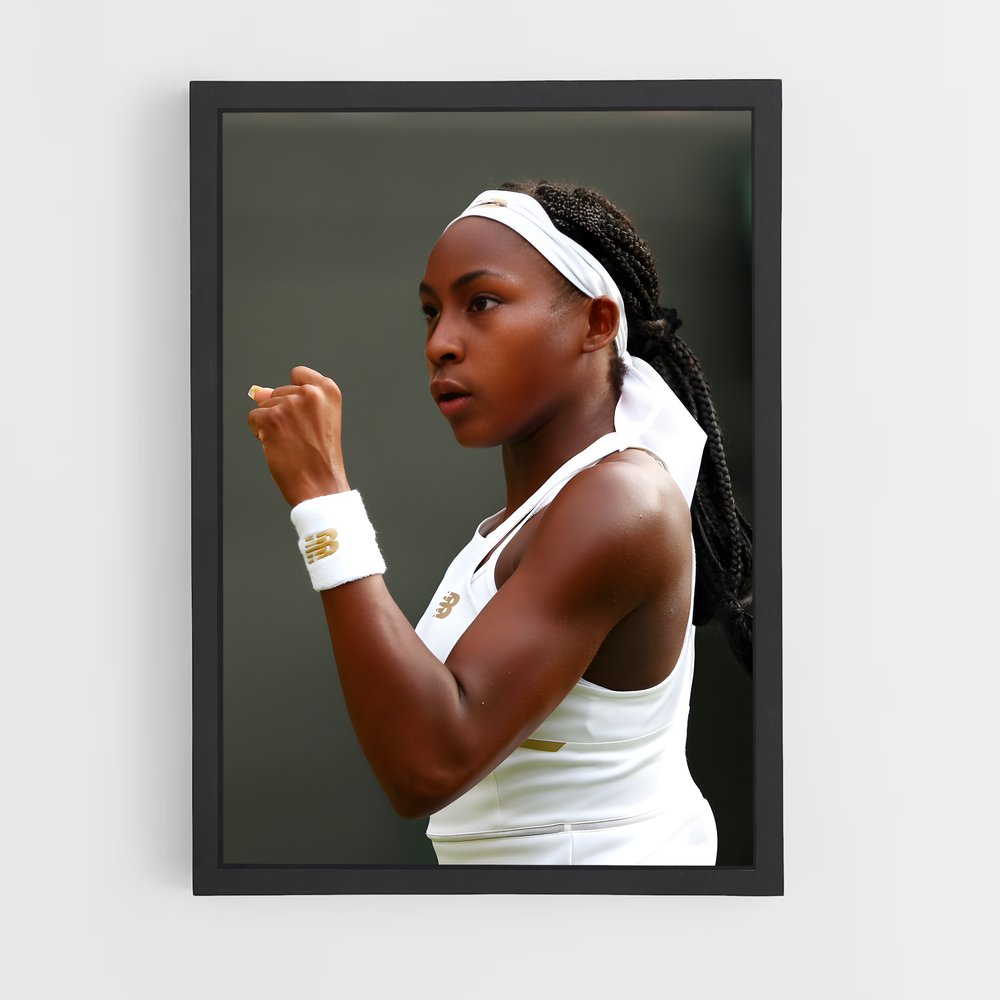 Poster Ace de Coco – affiche Tennis (vue 2)